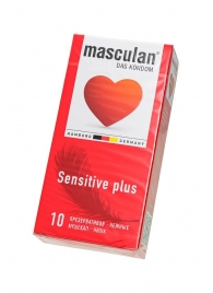 Презервативы Masculan Sensitive plus - 10 шт. - Masculan - купить с доставкой в Пензе