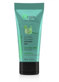 Съедобный интимный гель Orgie Lube Tube Cocktail Caipirinha - 50 мл. - ORGIE - купить с доставкой в Пензе
