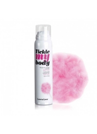Массажная хрустящая пенка Tickle My Body Cotton Candy с ароматом сладкой ваты - 150 мл. - Love to Love - купить с доставкой в Пензе