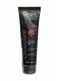 Интимный гель на водной основе Lube Tube Chocolate с шоколадным вкусом - 100 мл. - ORGIE - купить с доставкой в Пензе