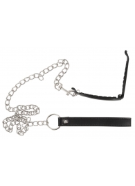 Зажим для половых губ с поводком Pussy Clamp With A Leash - Orion - купить с доставкой в Пензе