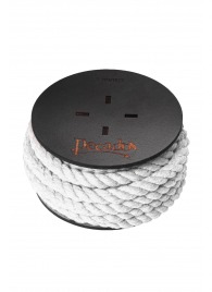 Белая веревка для шибари на катушке - 5 м. - Pecado - купить с доставкой в Пензе