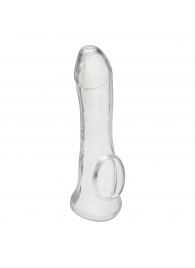 Прозрачная насадка на пенис Transparent Penis Enhancing Sleeve Extension - 15,9 см. - BlueLine - в Пензе купить с доставкой