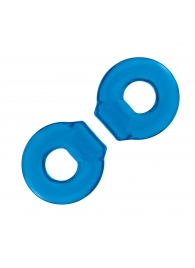 Комплект из двух колец для пениса 2-Pack Ultra-Stretch Stamina Endurance Ring - BlueLine - в Пензе купить с доставкой