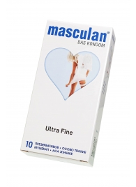 Ультратонкие презервативы Masculan Ultra Fine с обильной смазкой - 10 шт. - Masculan - купить с доставкой в Пензе