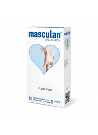 Ультратонкие презервативы Masculan Ultra Fine с обильной смазкой - 10 шт. - Masculan - купить с доставкой в Пензе