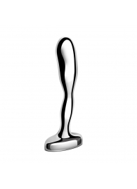 Стальной стимулятор простаты Stainless Steel Prostate Plug - 11,5 см. - b-Vibe - в Пензе купить с доставкой