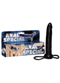 Насадка-фаллоимитатор с двумя кольцами для крепления - 16 см. - Orion - в Пензе купить с доставкой