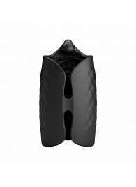 Черный мастурбатор с вибростимуляцией головки Black Glans Trainer - Baile - в Пензе купить с доставкой