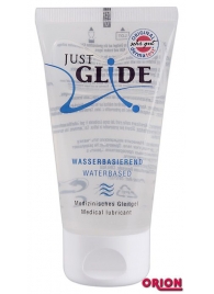 Вагинальная смазка на водной основе JUSTGLIDE - 50 мл. - Orion - купить с доставкой в Пензе
