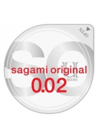 Ультратонкий презерватив Sagami Original - 1 шт. - Sagami - купить с доставкой в Пензе
