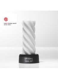 Белый 3D мастурбатор SPIRAL - Tenga - в Пензе купить с доставкой