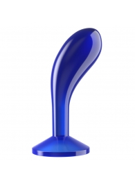 Синяя анальная втулка Flawless Clear Prostate Plug 6.0 - 15 см. - Lovetoy - в Пензе купить с доставкой