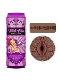 Коричневый мастурбатор-вагина Pleasure Brew Masturbator-Wild Ale в банке - Lovetoy - в Пензе купить с доставкой