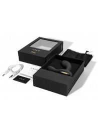 Чёрный перезаряжаемый стимулятор простаты Bruno Black - Lelo - в Пензе купить с доставкой