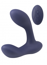 Синий массажер простаты с двумя моторами P-Bliss - Lola Games - в Пензе купить с доставкой