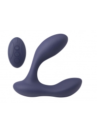 Синий массажер простаты с двумя моторами P-Bliss - Lola Games - в Пензе купить с доставкой