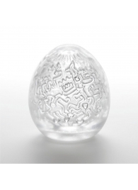 Мастурбатор-яйцо Keith Haring EGG PARTY - Tenga - в Пензе купить с доставкой