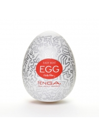 Мастурбатор-яйцо Keith Haring EGG PARTY - Tenga - в Пензе купить с доставкой