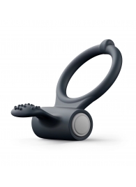 Черное эрекционное кольцо Power Clit - Dorcel - в Пензе купить с доставкой