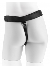 Страпон на виниловых трусиках Strap-on Harness Cock - 17,8 см. - Pipedream - купить с доставкой в Пензе