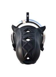 Черный замок верности Extreme Silicone Cock Blocker - Pipedream - купить с доставкой в Пензе