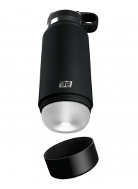 Черный мастурбатор в виде бутылки Fap Flask - Pipedream - в Пензе купить с доставкой
