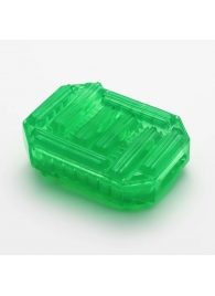 Зеленый мастурбатор-стимулятор Tenga Uni Emerald - Tenga - в Пензе купить с доставкой