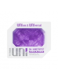 Фиолетовый мастурбатор-стимулятор Tenga Uni Amethyst - Tenga - в Пензе купить с доставкой