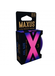 Презервативы Maxus XXL увеличенного размера - 3 шт. - Maxus - купить с доставкой в Пензе
