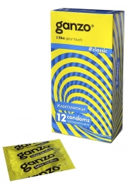 Классические презервативы с обильной смазкой Ganzo Classic - 12 шт. - Ganzo - купить с доставкой в Пензе