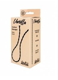 Черный уретральный массажер Glide Small - 30 см. - Lola Games - купить с доставкой в Пензе