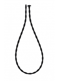 Черный уретральный массажер Glide Small - 30 см. - Lola Games - купить с доставкой в Пензе