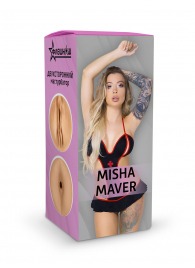 Двусторонний мастурбатор Misha Maver - 22 см. - ФлешНаш - в Пензе купить с доставкой