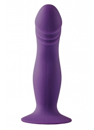 Фиолетовый фаллоимитатор Pleasure Dildo - 14,6 см. - Dream Toys