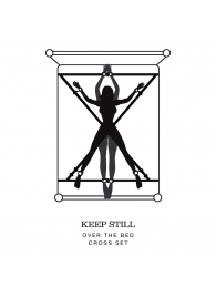 Набор для связывания на кровати Keep Still - Fifty Shades of Grey - купить с доставкой в Пензе