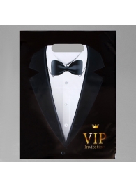 Пакет «Смокинг VIP» полиэтиленовый с вырубной ручкой (30х40 см) - UPAK LAND - купить с доставкой в Пензе