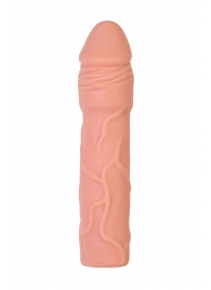 Телесная удлиняющая насадка с подхватом - 19 см. - ToyFa - в Пензе купить с доставкой