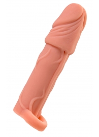 Телесная удлиняющая насадка с подхватом - 16 см. - ToyFa - в Пензе купить с доставкой