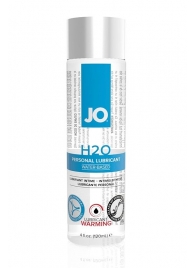 Возбуждающий лубрикант на водной основе JO Personal Lubricant H2O Warming - 120 мл. - System JO - купить с доставкой в Пензе