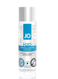 Охлаждающий лубрикант на водной основе JO Personal Lubricant H2O COOLING - 60 мл. - System JO - купить с доставкой в Пензе