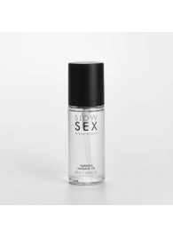 Съедобное cогревающее массажное масло Slow Sex - 50 мл. - Bijoux Indiscrets - купить с доставкой в Пензе