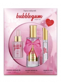 Набор средств для массажа и ласк Bubblegum Play Kit - Bijoux Indiscrets - купить с доставкой в Пензе