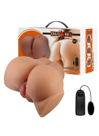 Карамельный мастурбатор-полуторс Emilia с вибрацией - Baile - в Пензе купить с доставкой