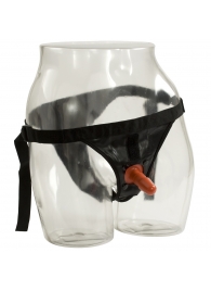 Трусики со штырьком для фиксации насадок Ultra Harness with Plug - Doc Johnson - купить с доставкой в Пензе