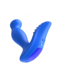 Синий вибромассажер простаты 3,5’’ P-spot Massager - 12,5 см. - Erokay - в Пензе купить с доставкой