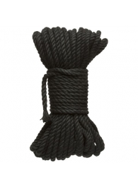 Черная верёвка для связывания и фиксации Bind Tie - 15,24 м. - Doc Johnson - купить с доставкой в Пензе