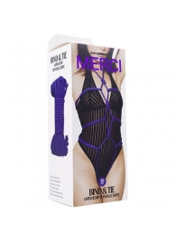 Фиолетовая верёвка для связывания и фиксации Bind Tie - 9,14 м. - Doc Johnson - купить с доставкой в Пензе