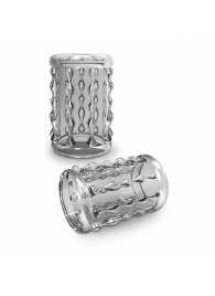 Прозрачная насадка с бороздками STAY HARD COCK SLEEVE 04 CLEAR - Blush Novelties - в Пензе купить с доставкой
