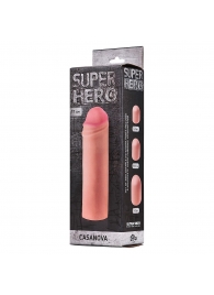 Фаллоудлинитель SUPER HERO Casanova - 18 см. - Lola Games - в Пензе купить с доставкой